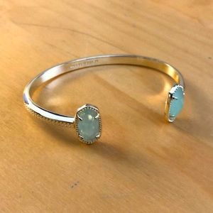 NWOT Kendra Scott Elton Gold Cuff Bracelet